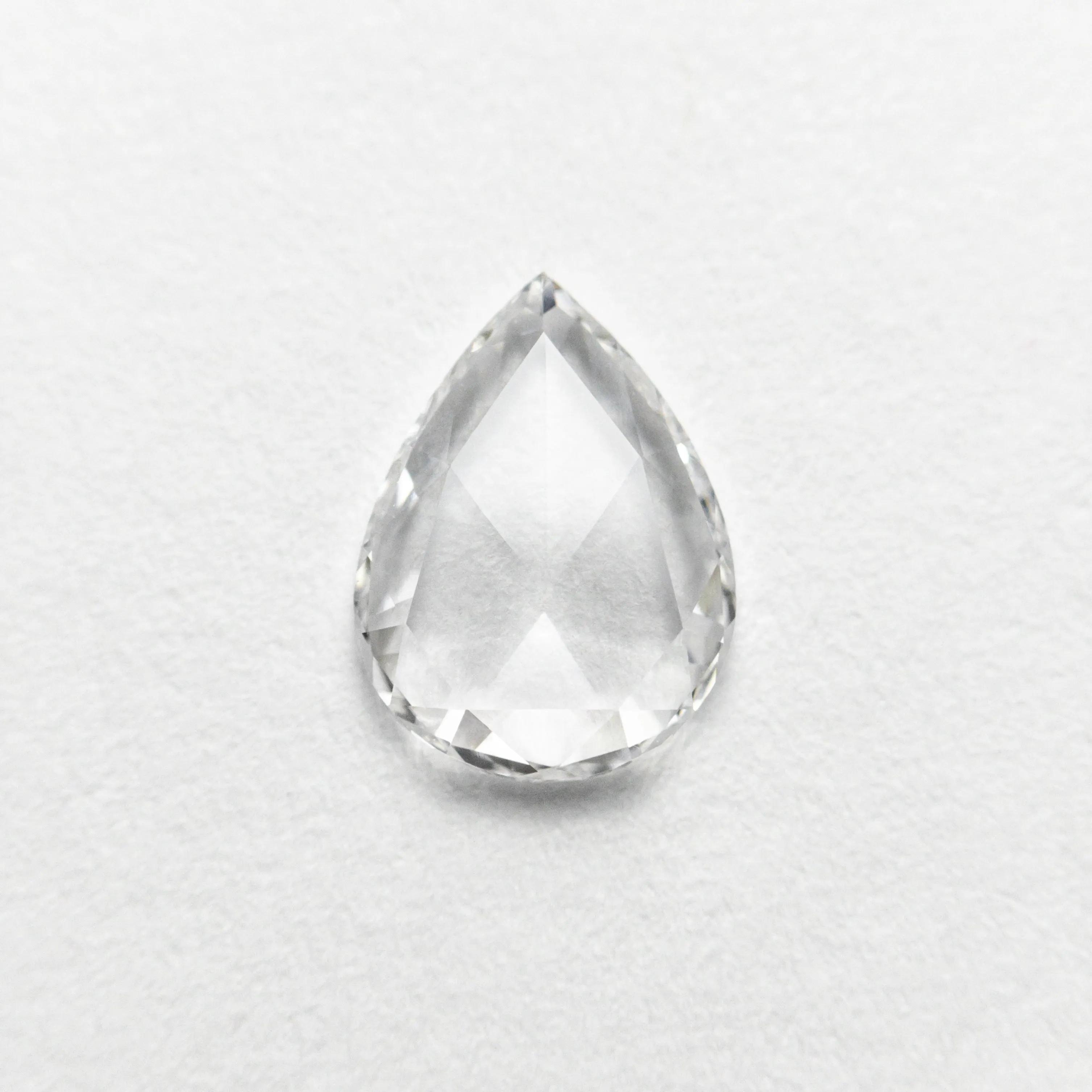 0.55ct 7.57x5.67x1.38mm Pear Rosecut 18496-02