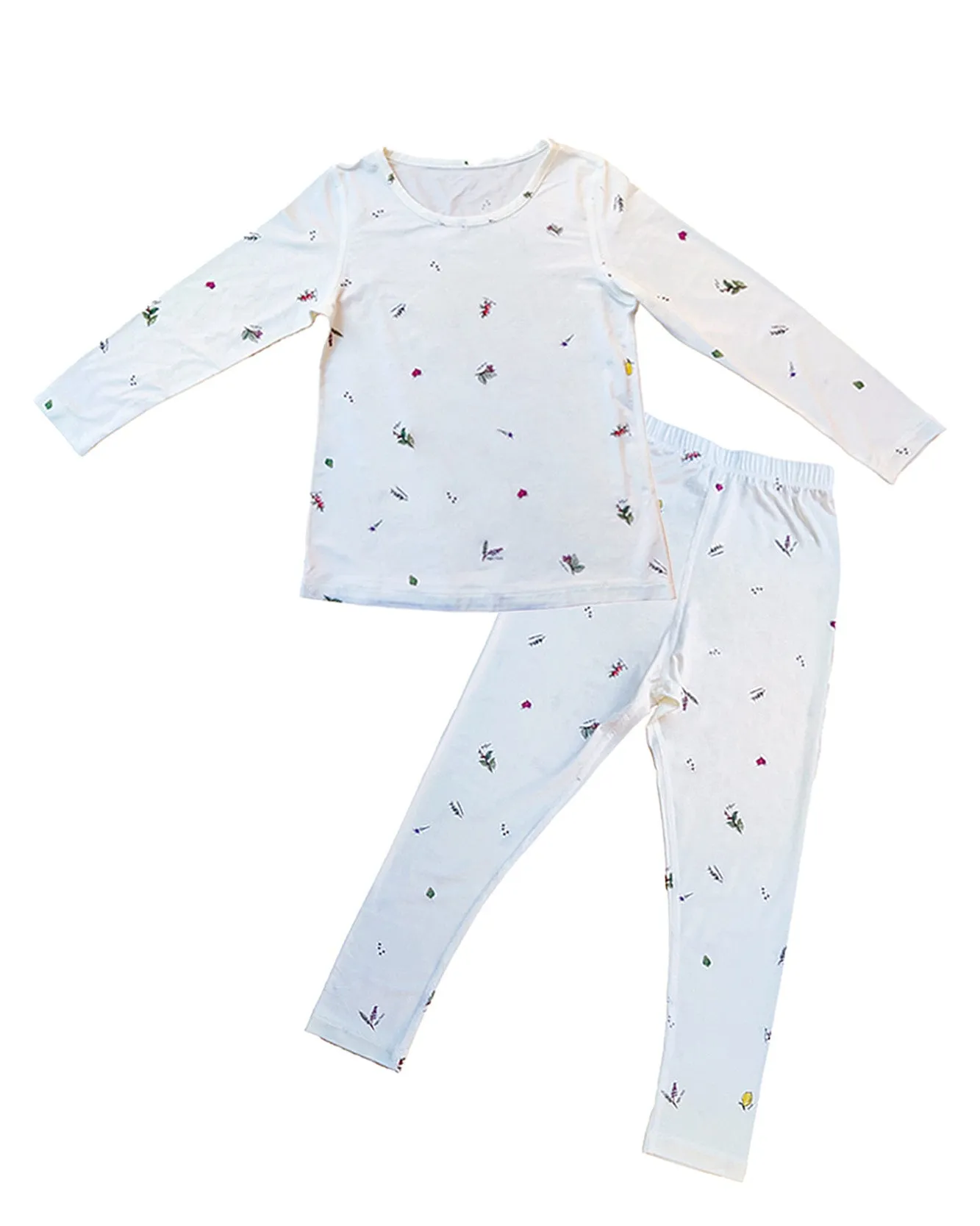 2-Pcs Unisex Long-sleeve Pajama Set