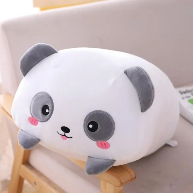 9 Styles Animal Dinosaur Pig Cat Bear Cute Plush Toy Soft Cartoon Panda Hamster Elephant Deer Stuffed Doll For Baby Pillow Gift