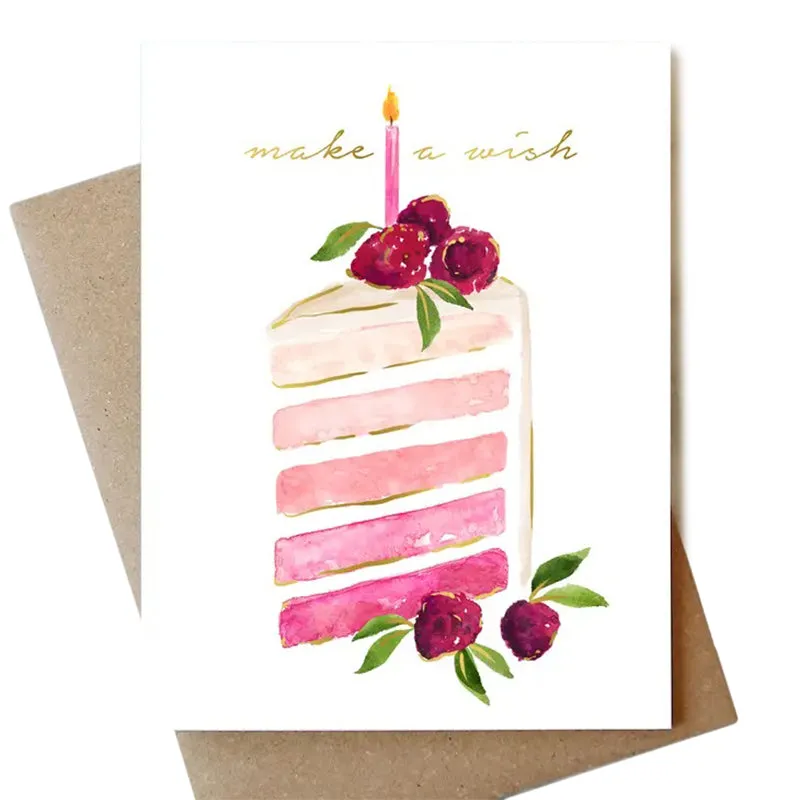 ABIGAIL JAYNE DESIGN | Birthday Slice Card