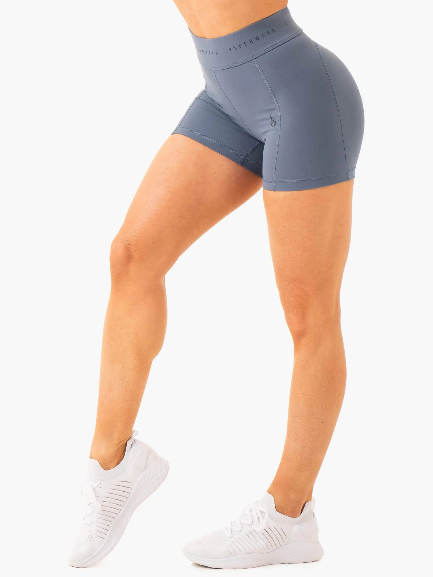 Advance Compression Short - Steel Blue