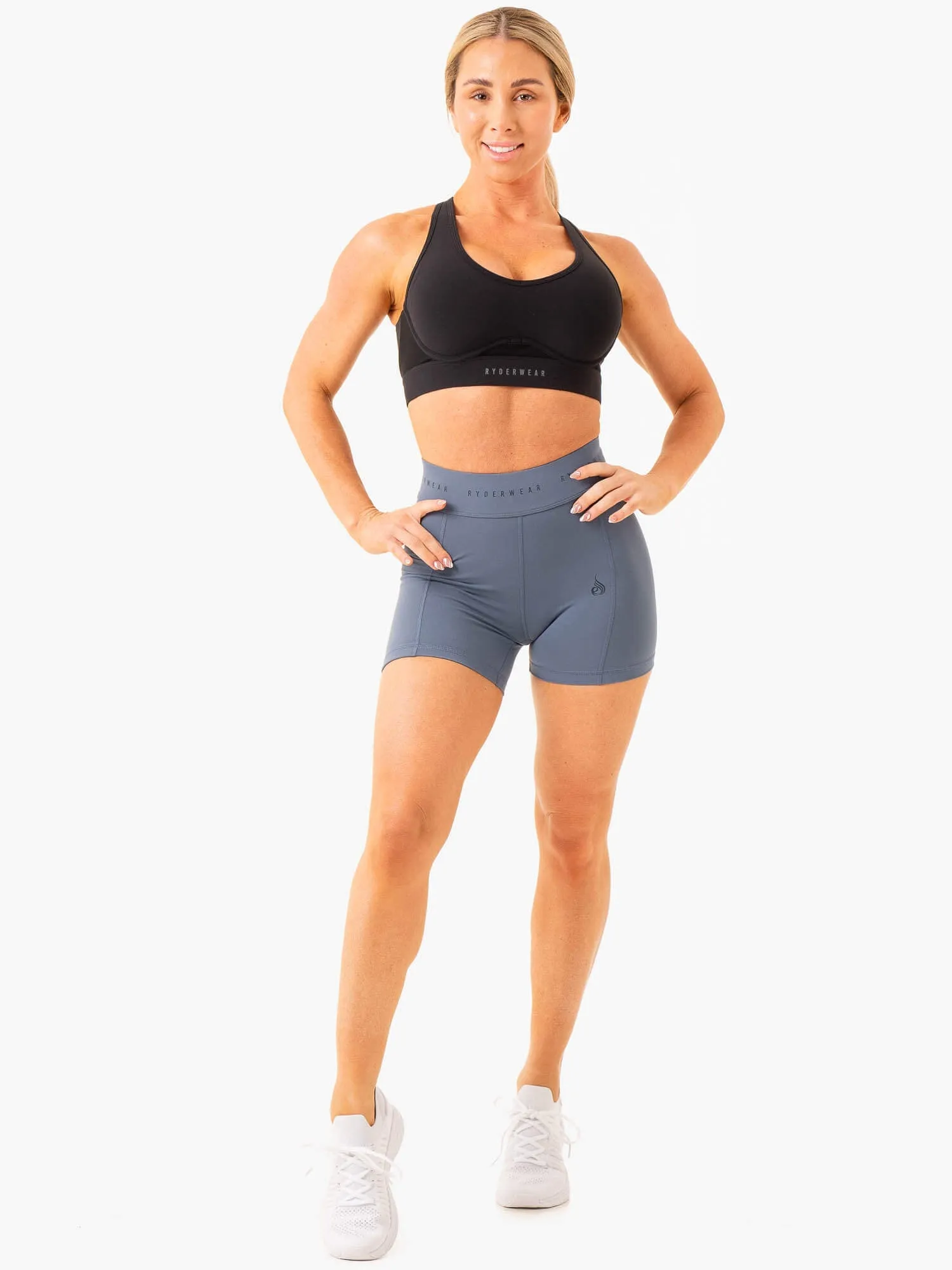 Advance Compression Short - Steel Blue