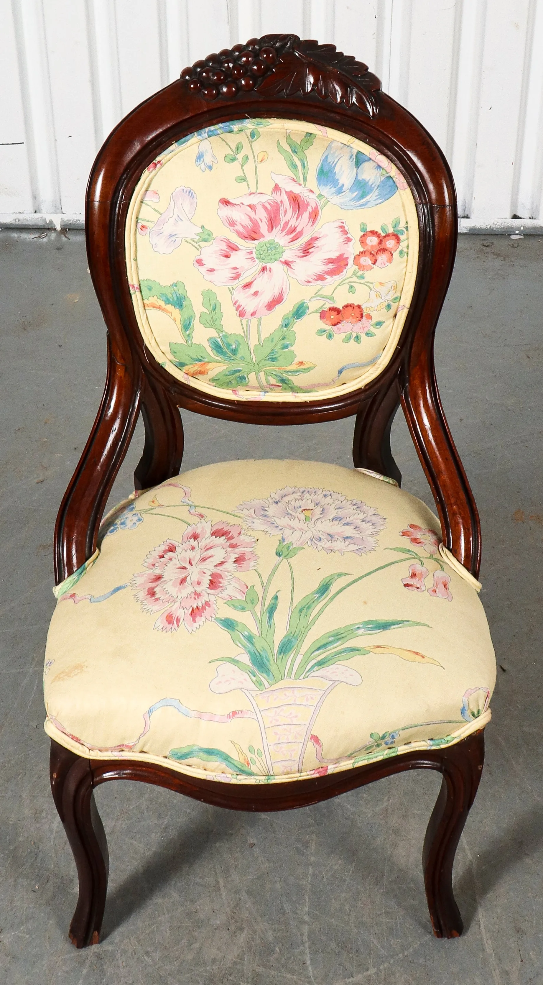 American Rococo Revival Style Wooden Chairs, 4