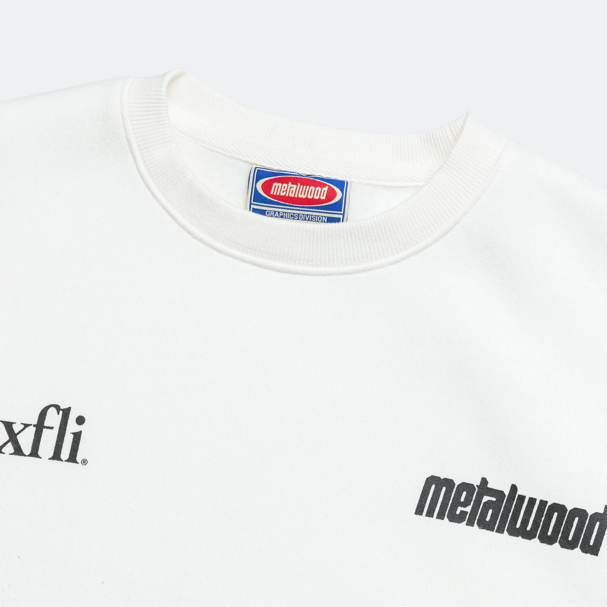 Aussie Blades Crewneck x Maxfli - White