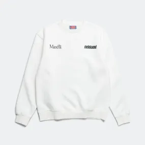 Aussie Blades Crewneck x Maxfli - White