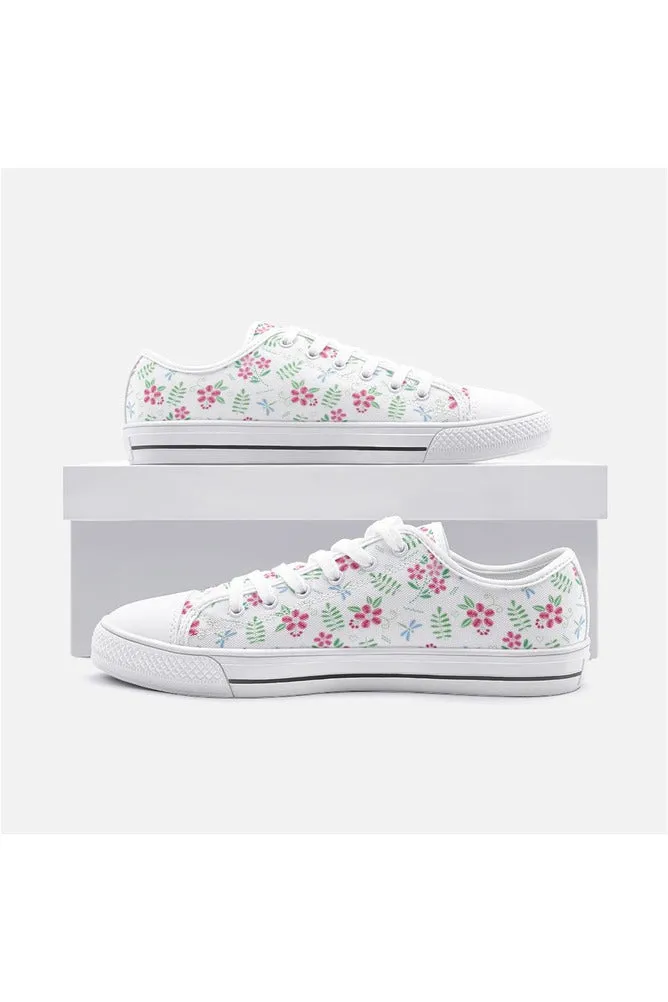 Beauty of Dragonflies Unisex Low Top Canvas Shoes