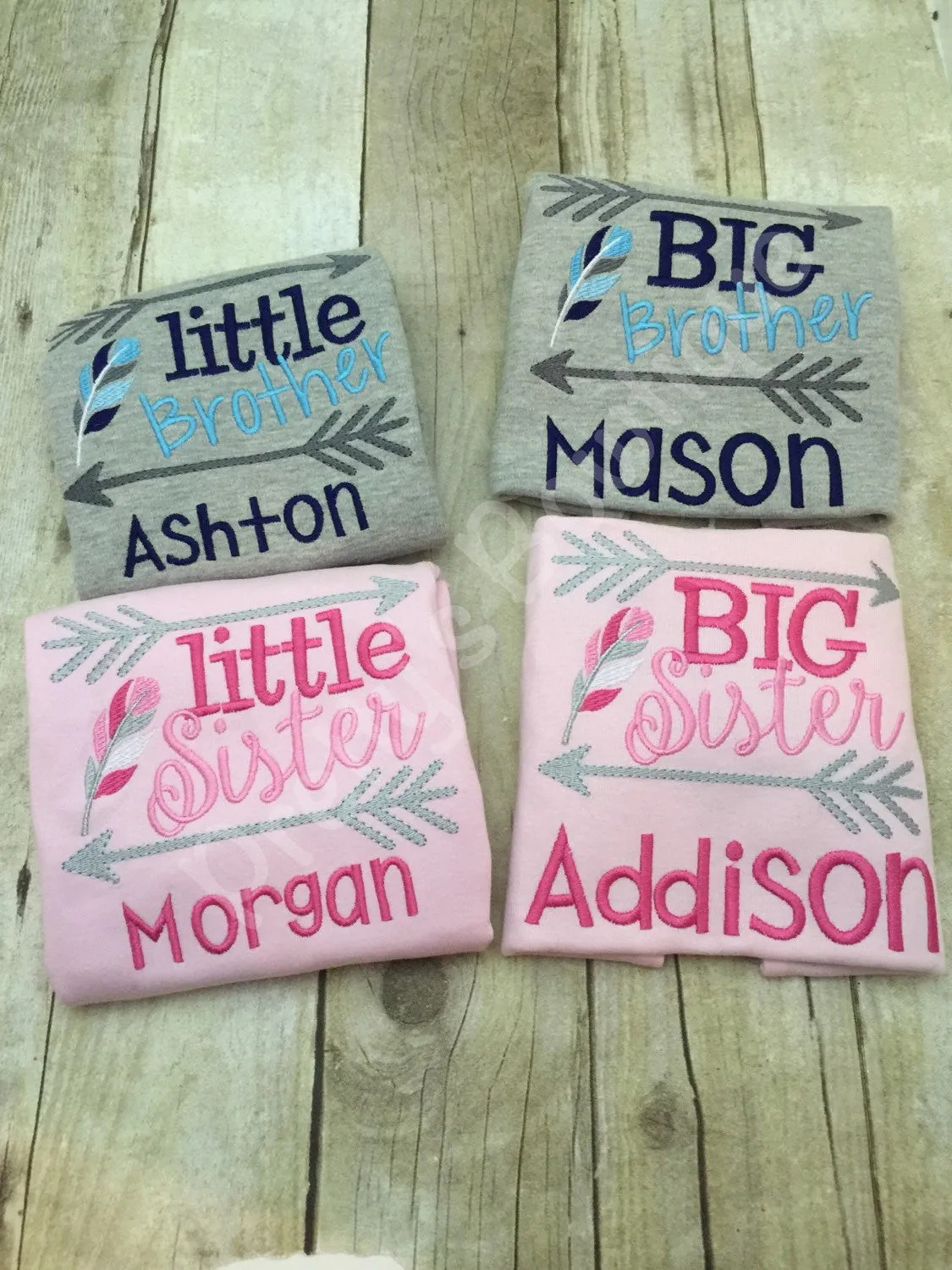 Big sister T Shirt - Pregnancy announcement shirt or body suit can personalize colors