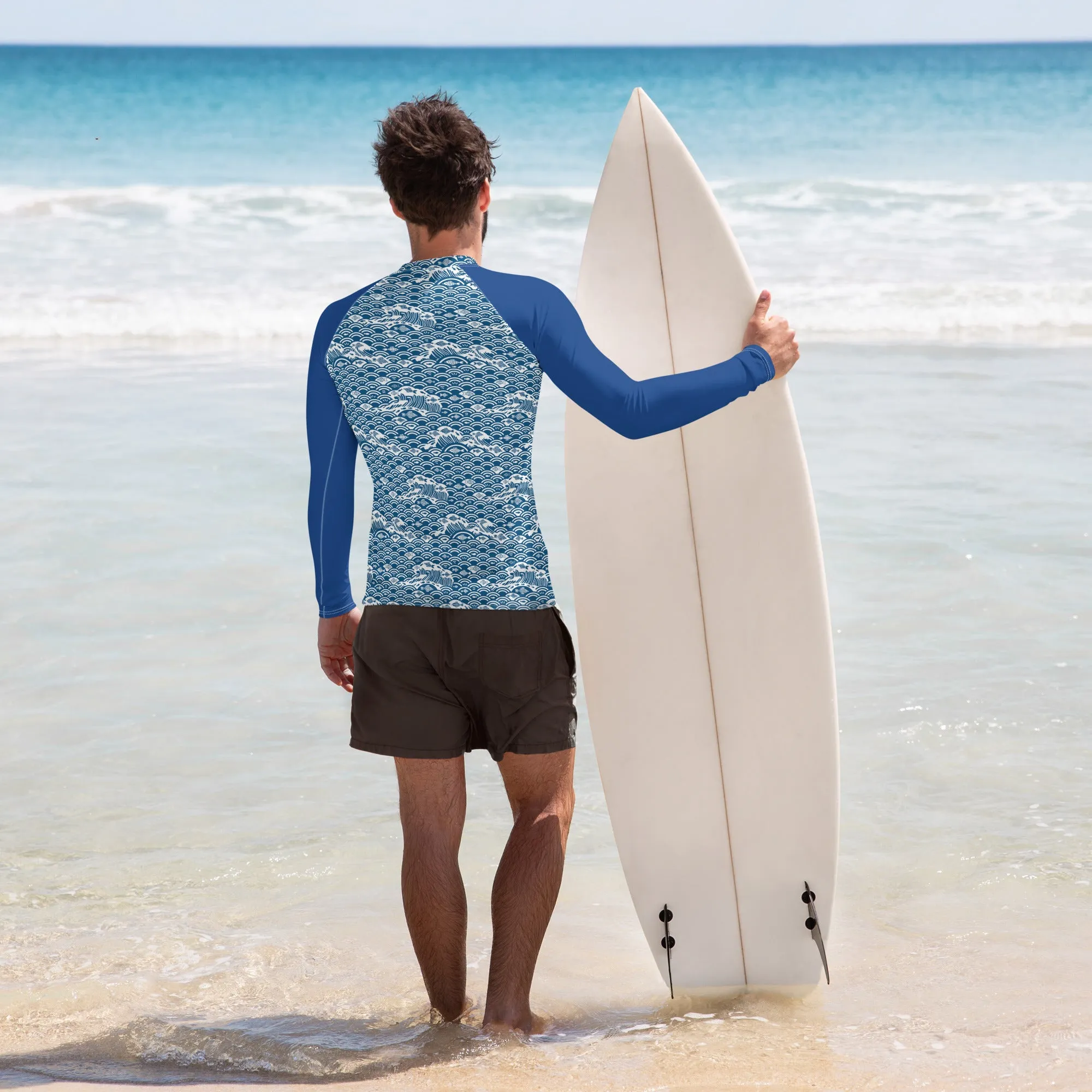 Blue Water Men's Rash Guard