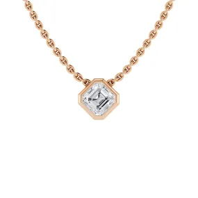 Brooklyn - 18ct Rose Gold - Asscher