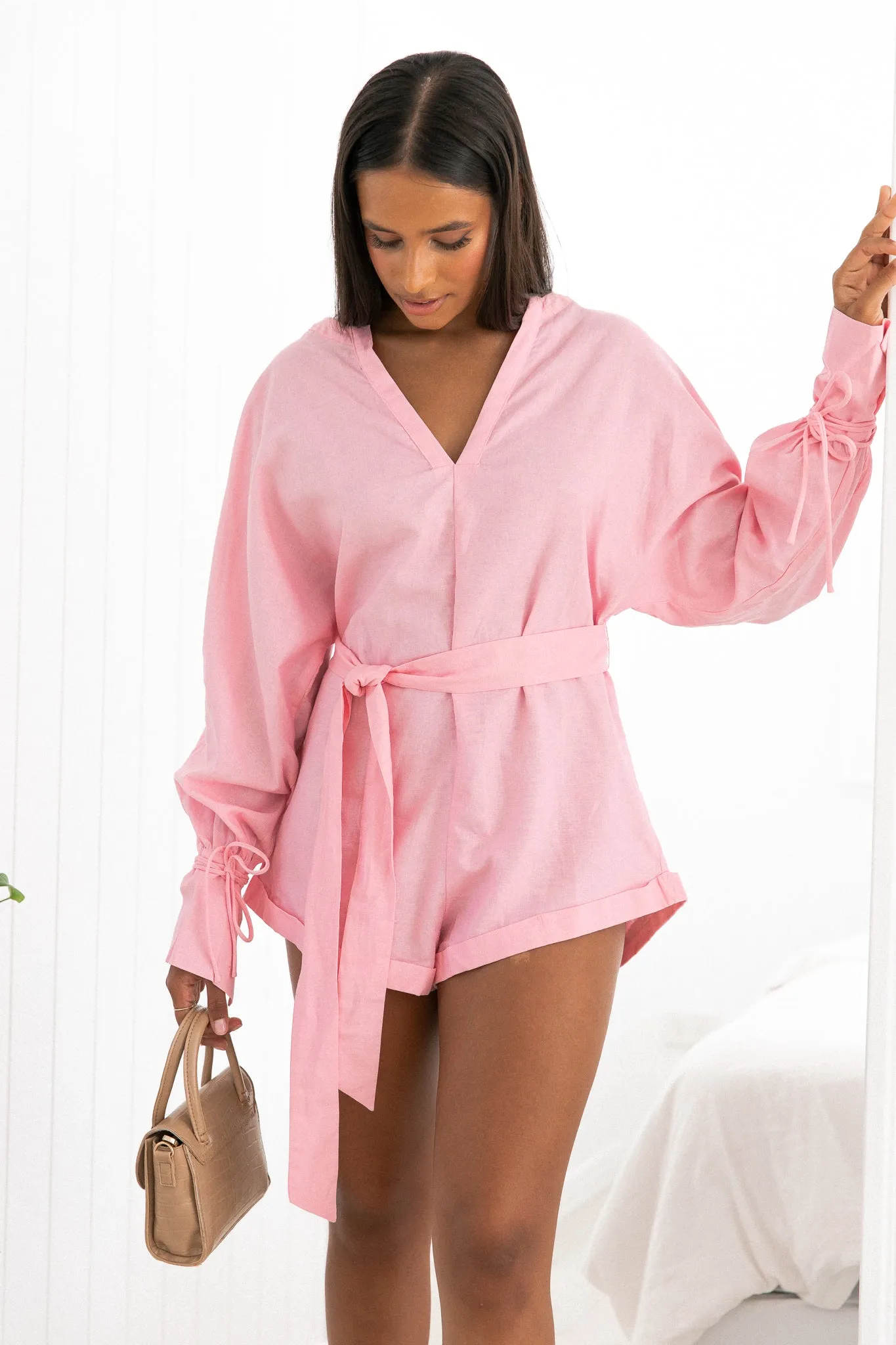 Dana Playsuit - Pink