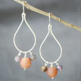 Delightful Drops Earrings - Earth