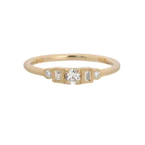 Diamond Petite Round Era Ring