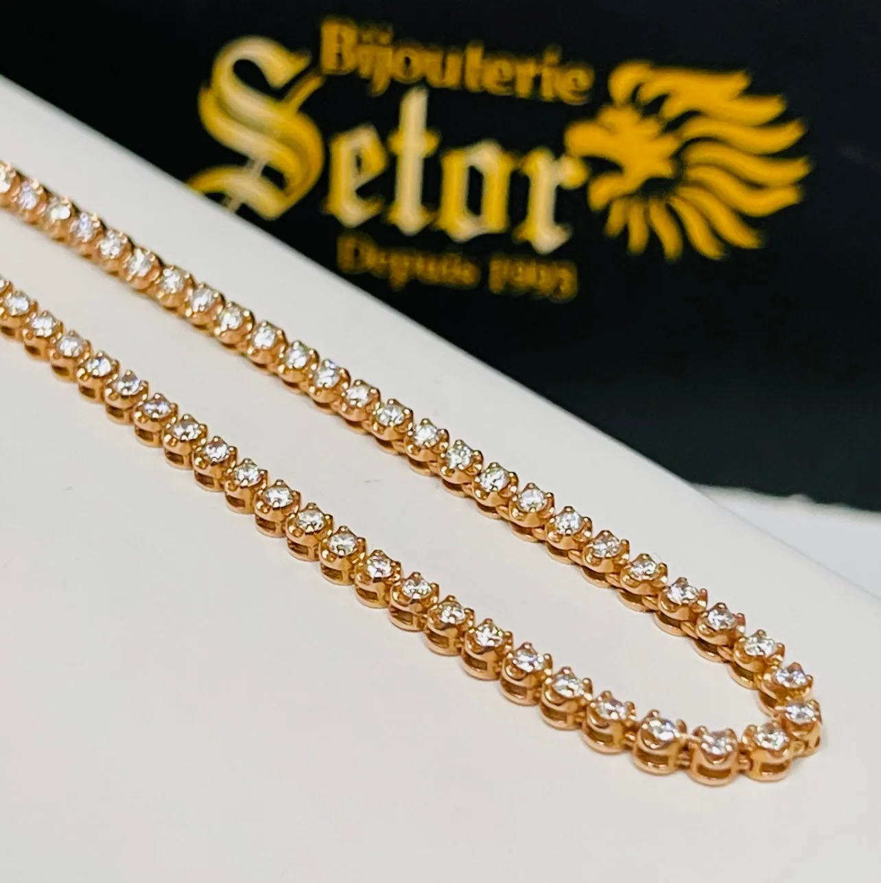 Diamond Riviera necklace