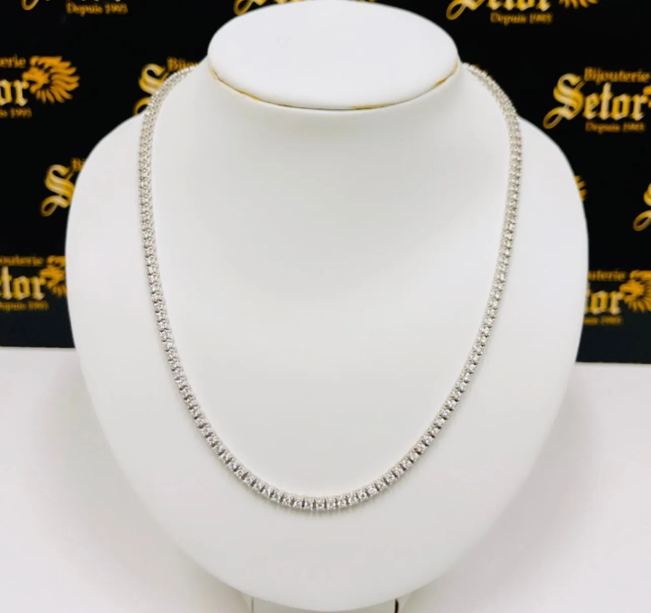 Diamond Riviera necklace