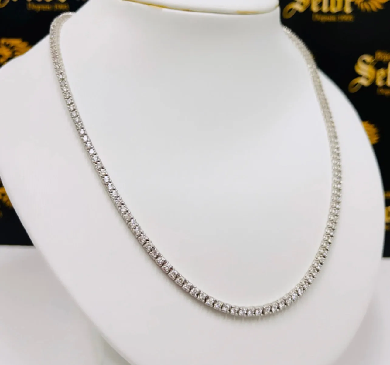 Diamond Riviera necklace