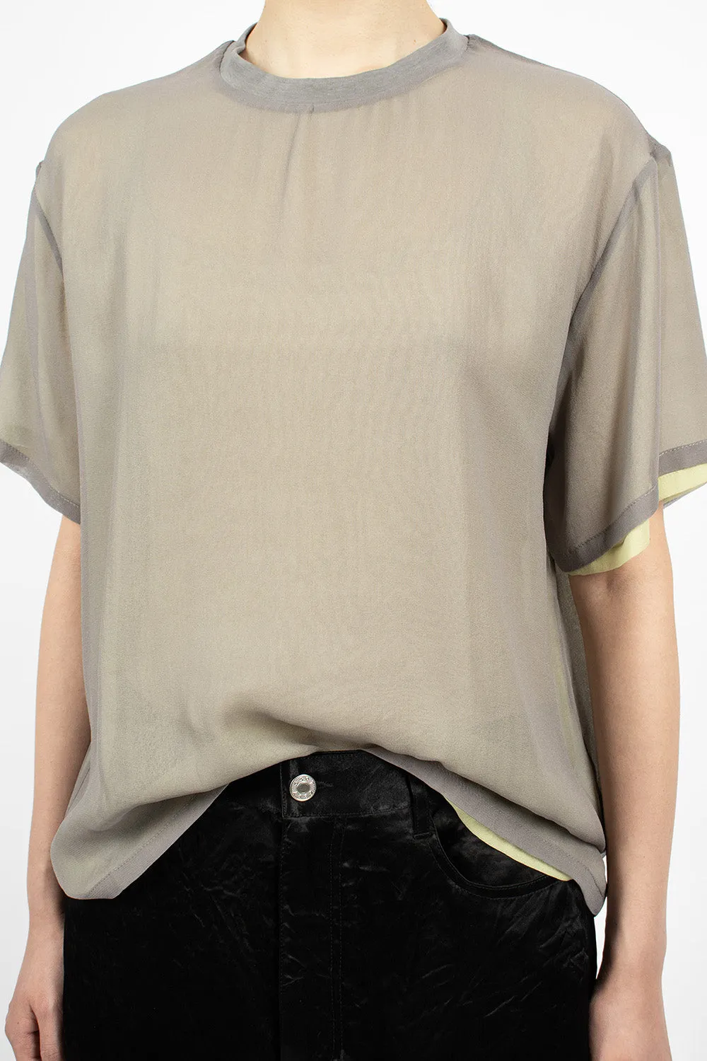 Double layered T-Shirt Limeade