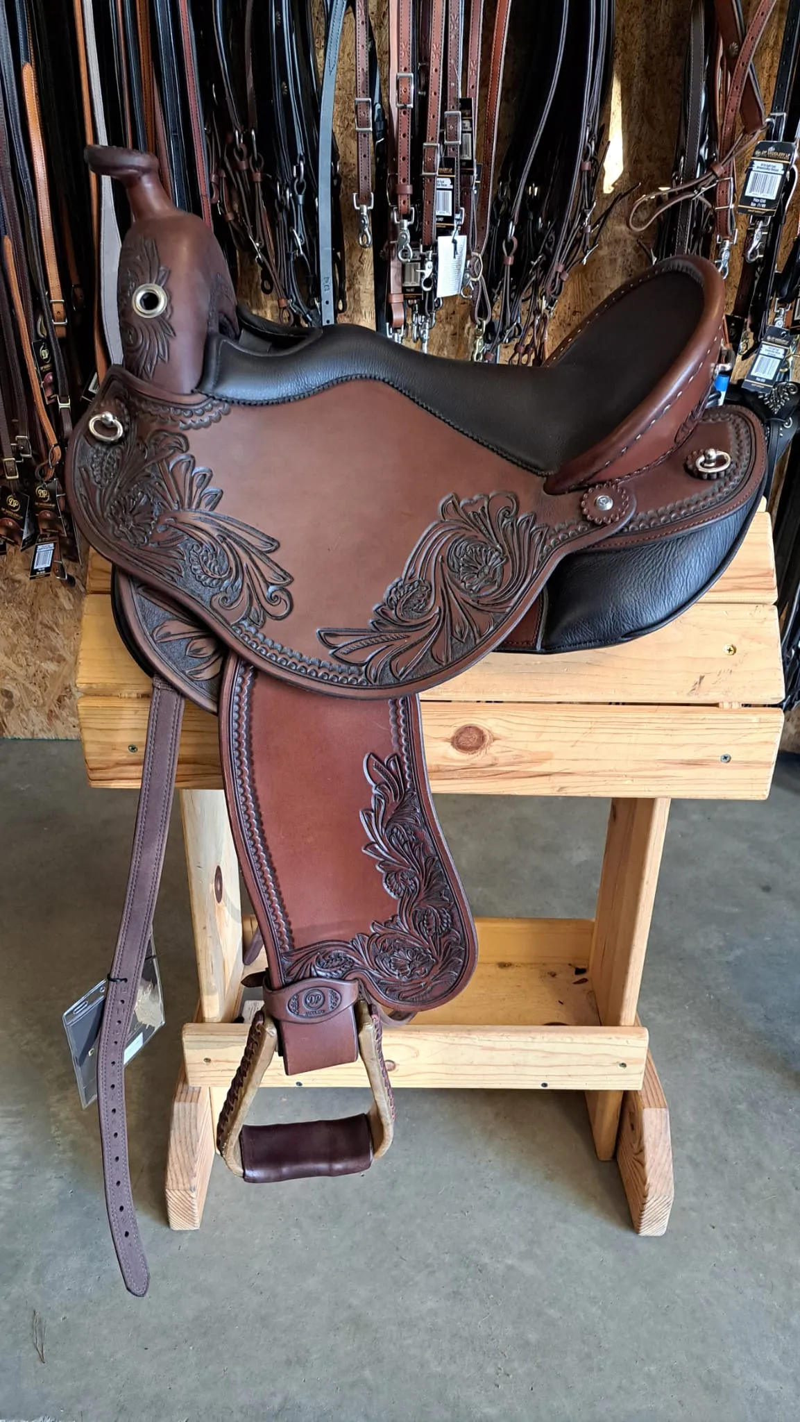 DP Saddlery Quantum Short & Light Western 7412(WD)