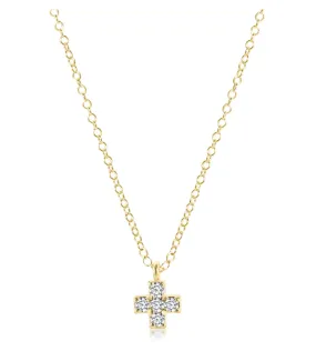 E Newton Couture Cross Necklace