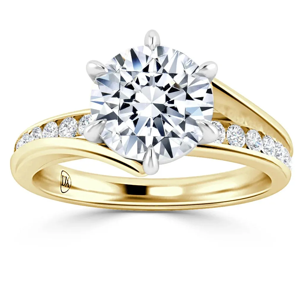 Elise - 18ct Yellow Gold - Round