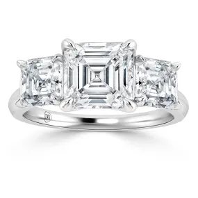 Emily - Platinum - Asscher