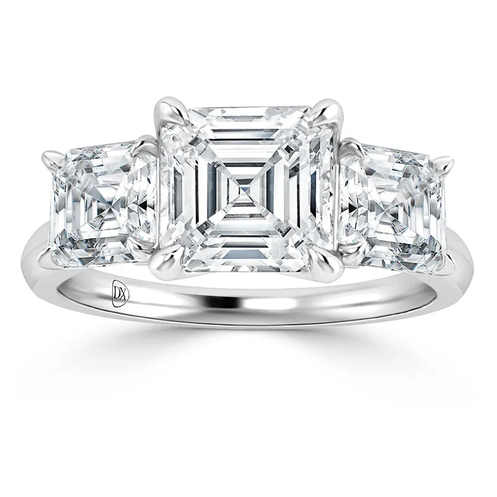 Emily - Platinum - Asscher