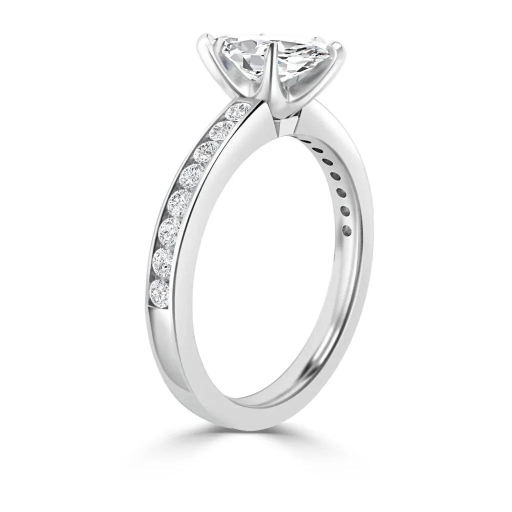 Eva - 18ct White Gold - Marquise