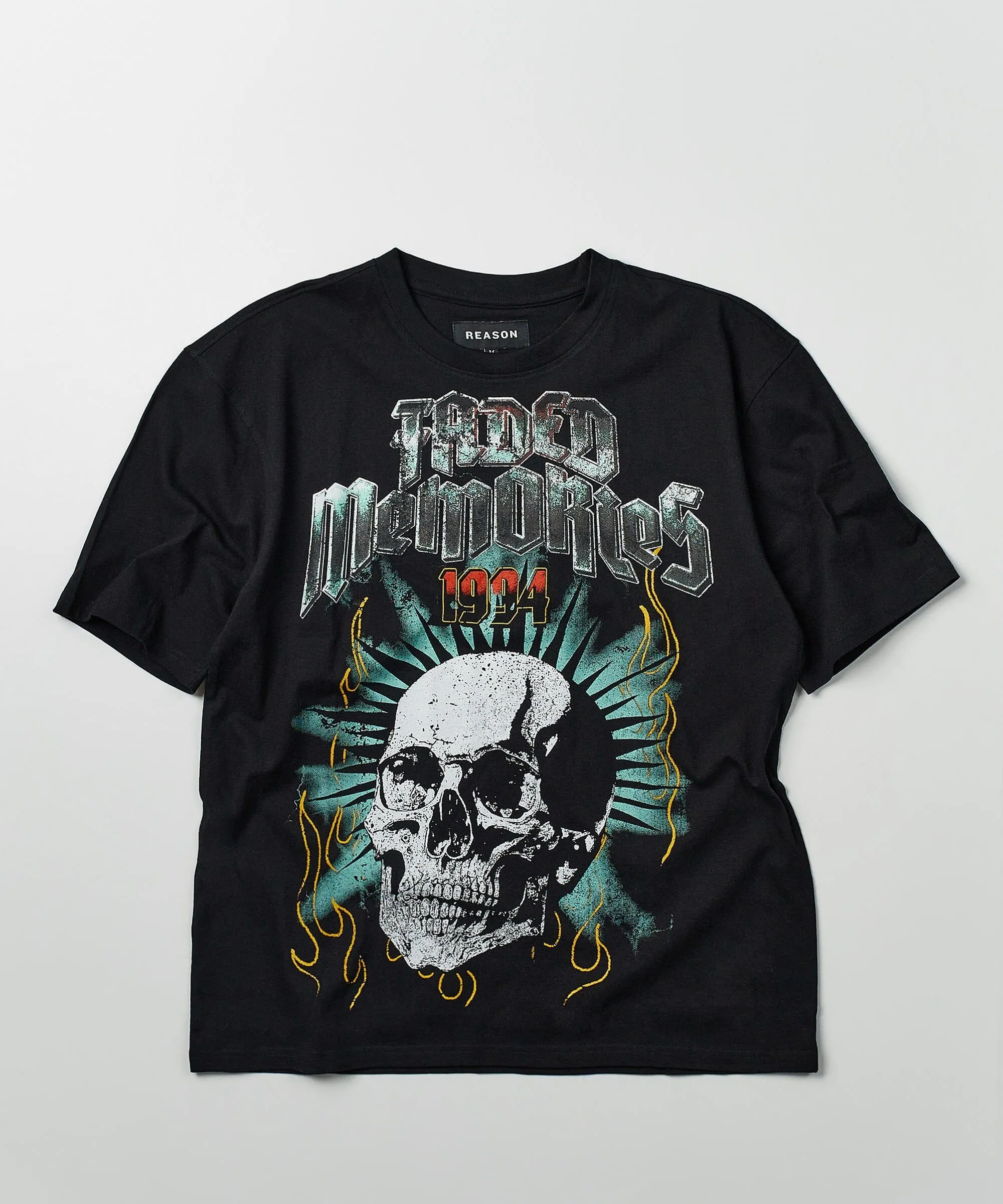 Faded Memories Tour Oversized Short Sleeve Tee - Black