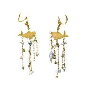 Fish Chandelier Earrings