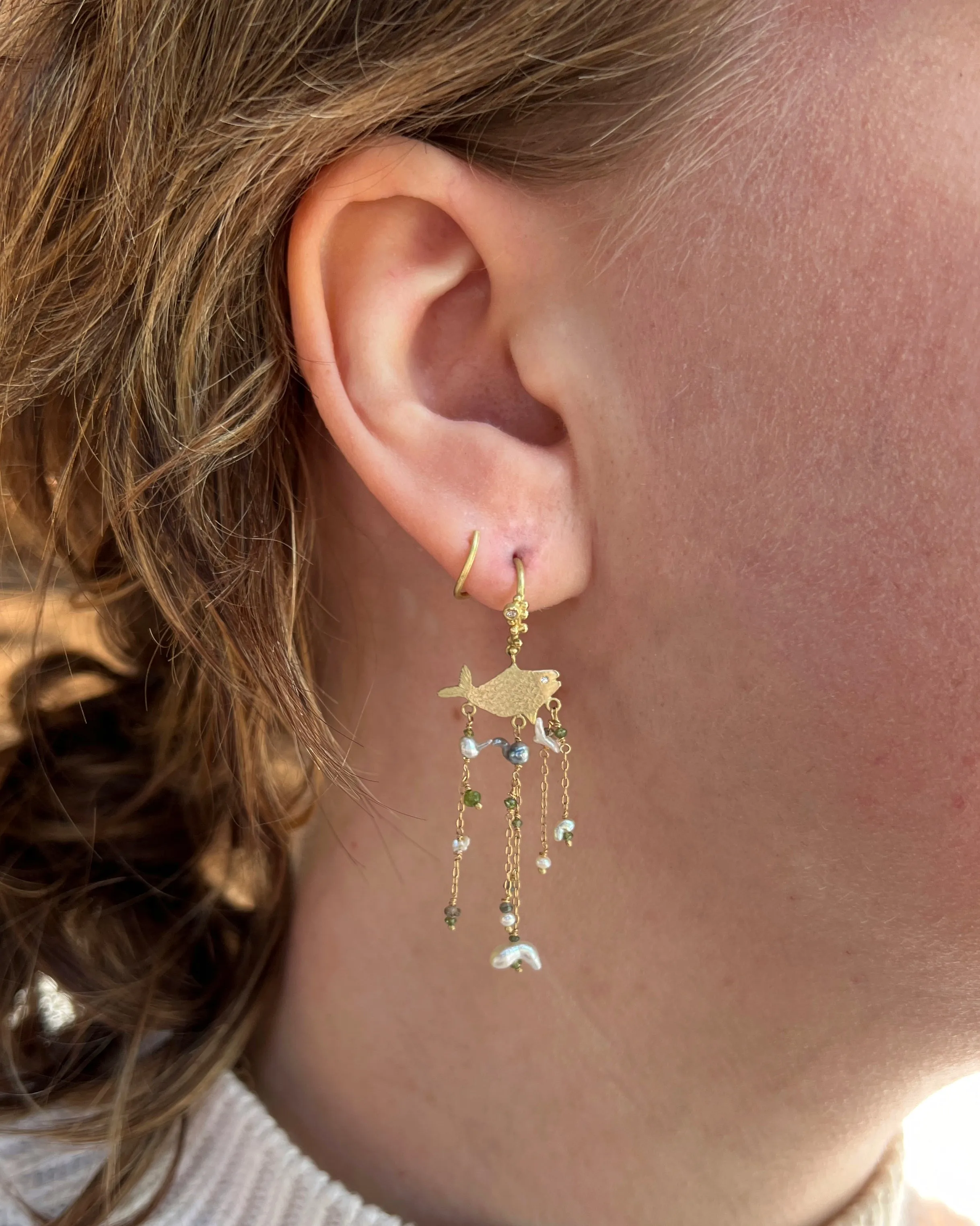 Fish Chandelier Earrings