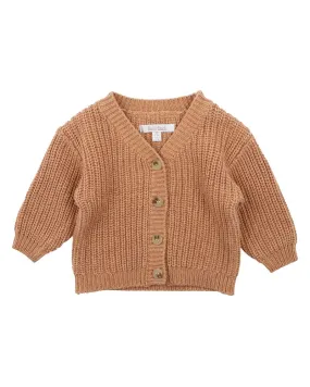 Fox & Finch Starlette Knitted Cardigan - Caramel