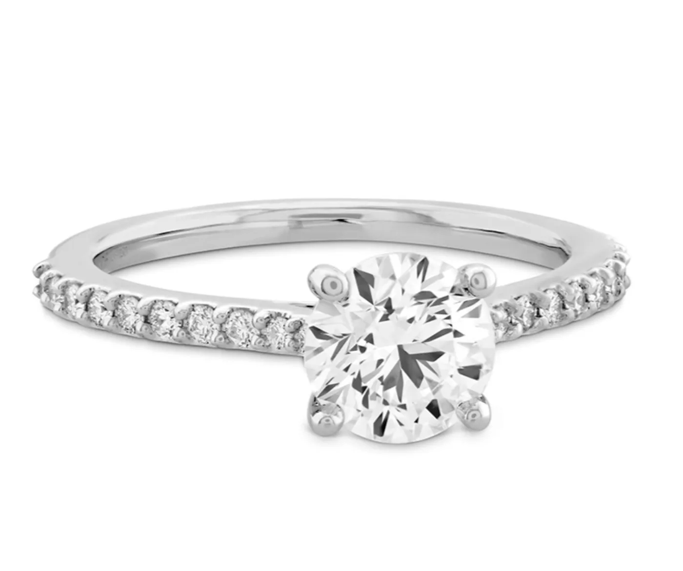 Hearts On Fire Camilla 18K WG Diamond Ring with 0.71ct