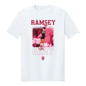 Indiana Hoosiers Women's Volleyball Student Athlete Spotlight T-Shirt #32 Ramsey Gary