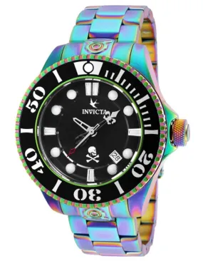 INVICTA Disney Limited Edition Mens Watch - Pirates - Iridescent Stainless Steel