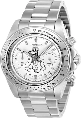 INVICTA Disney Limited Edition Mens Watch - Stainless Steel - Chronograph- Pluto