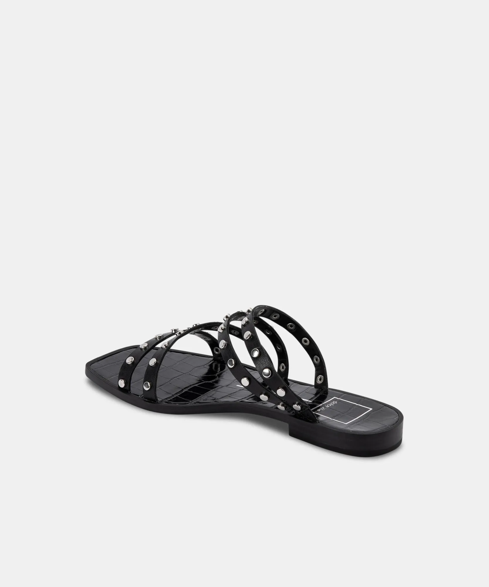 IZABEL STUDDED SANDALS BLACK STELLA