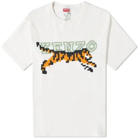 Kenzo x Nigo Tiger Pixel Oversized T-Shirt White