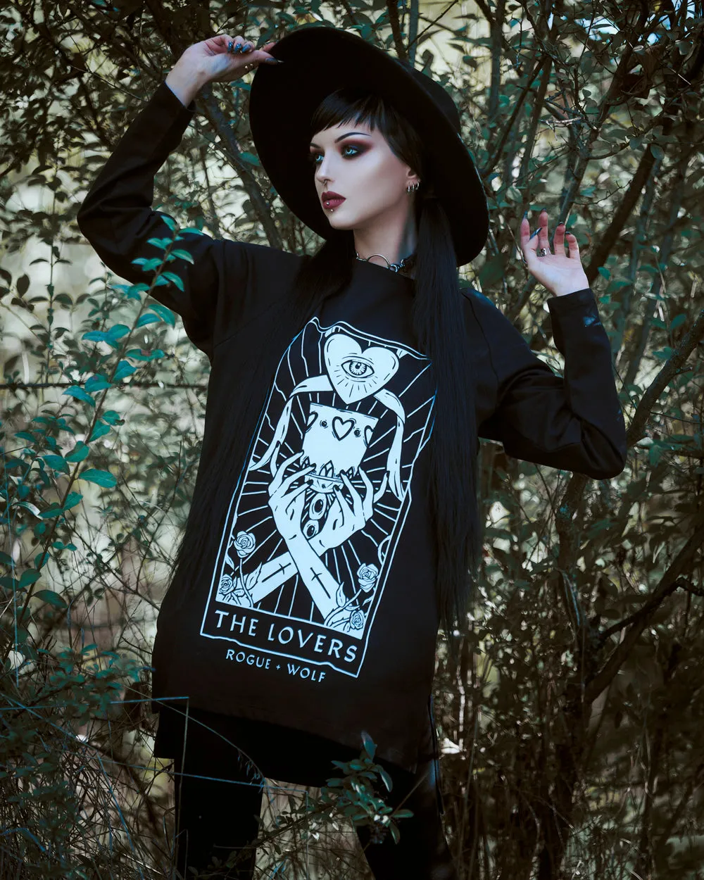 Lovers Tarot Long Sleeve Tee