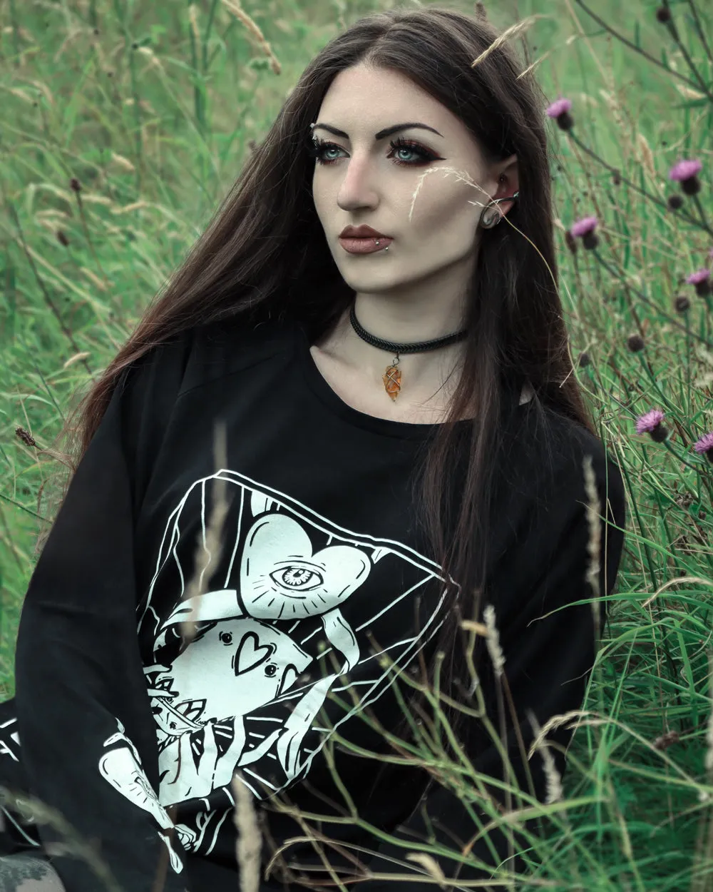 Lovers Tarot Long Sleeve Tee