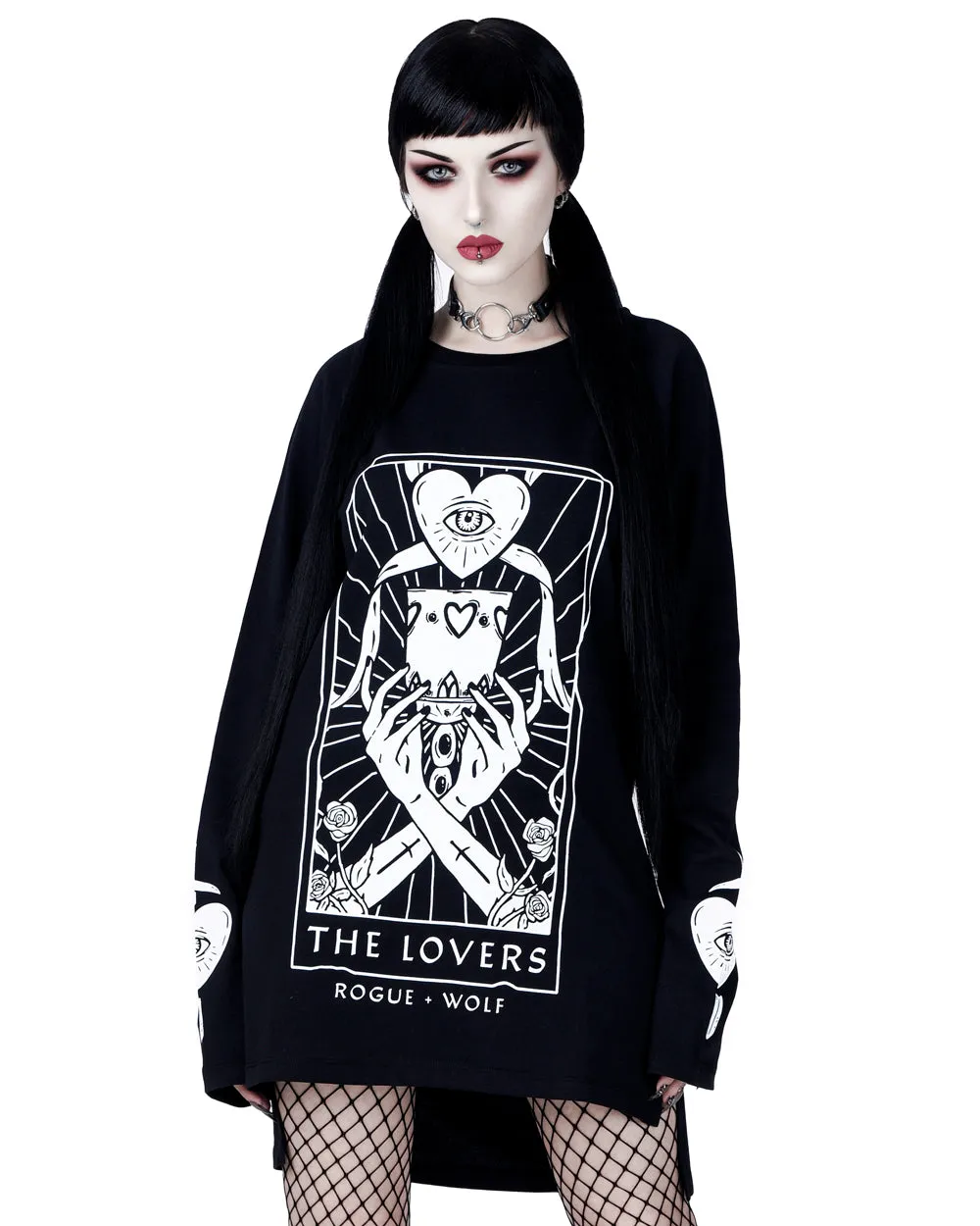 Lovers Tarot Long Sleeve Tee