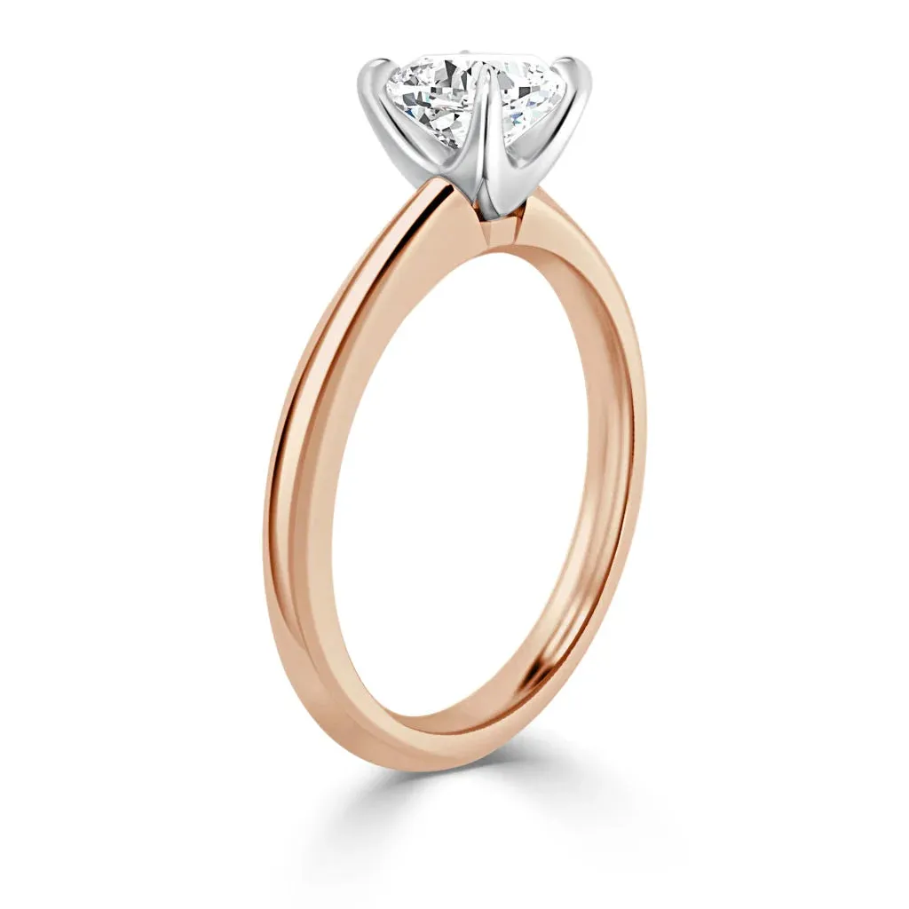 Lucy - 18ct Rose Gold - Cushion