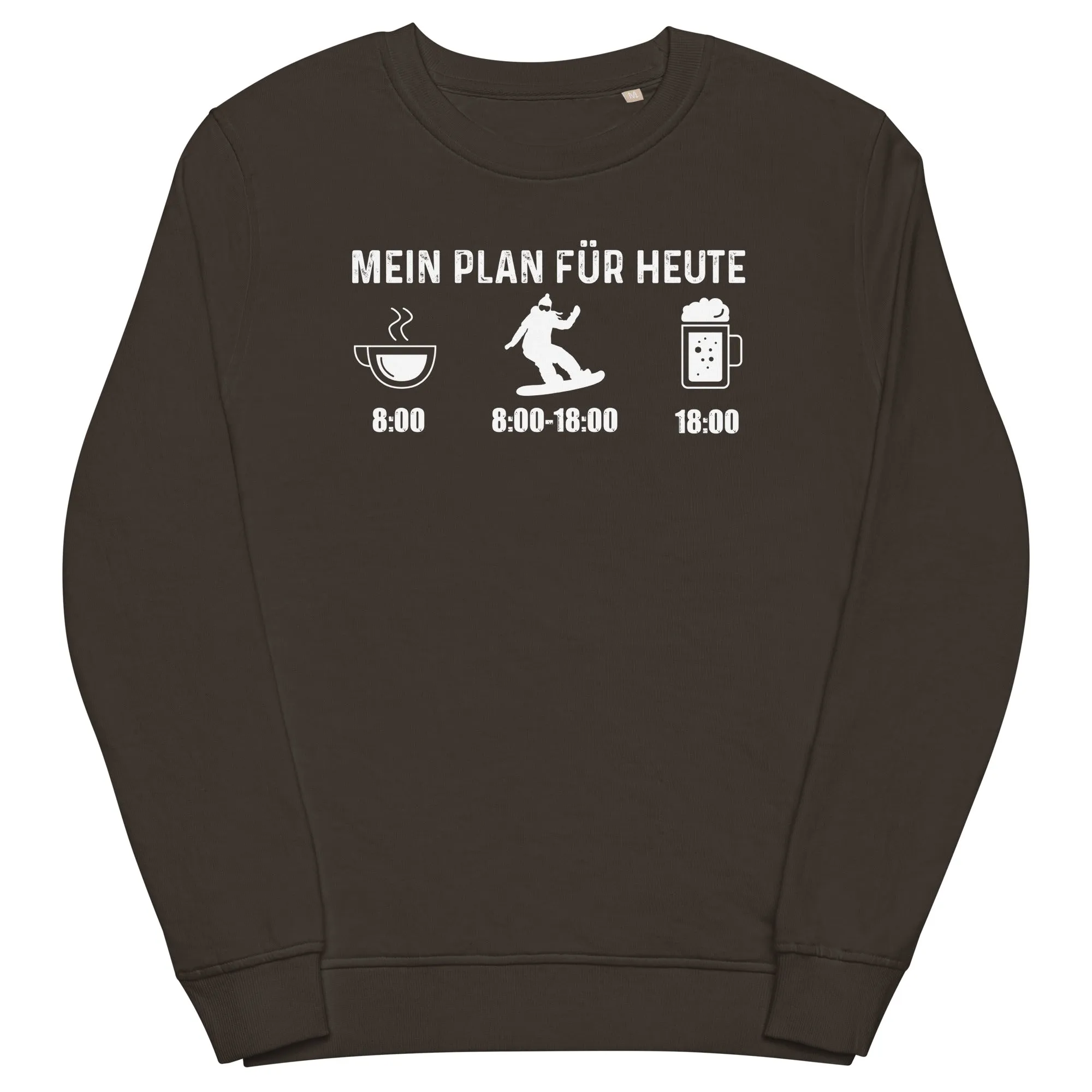 Mein Plan Für Heute 1 - Unisex Premium Organic Sweatshirt