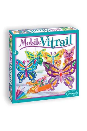 Mobile Vitrail Papillons (Butterflies)