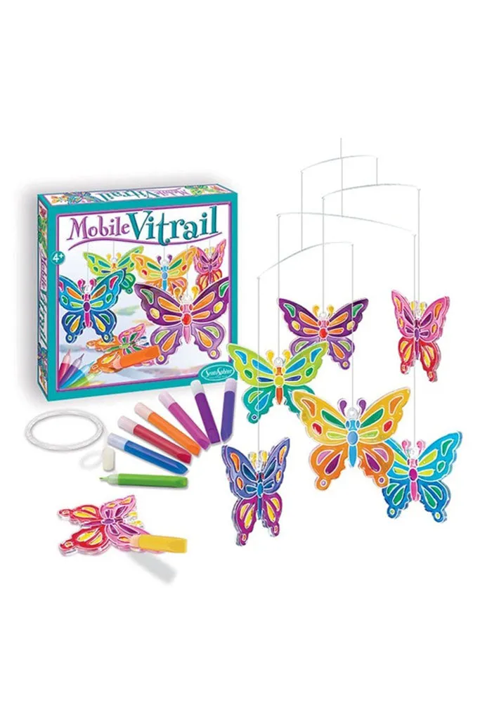 Mobile Vitrail Papillons (Butterflies)