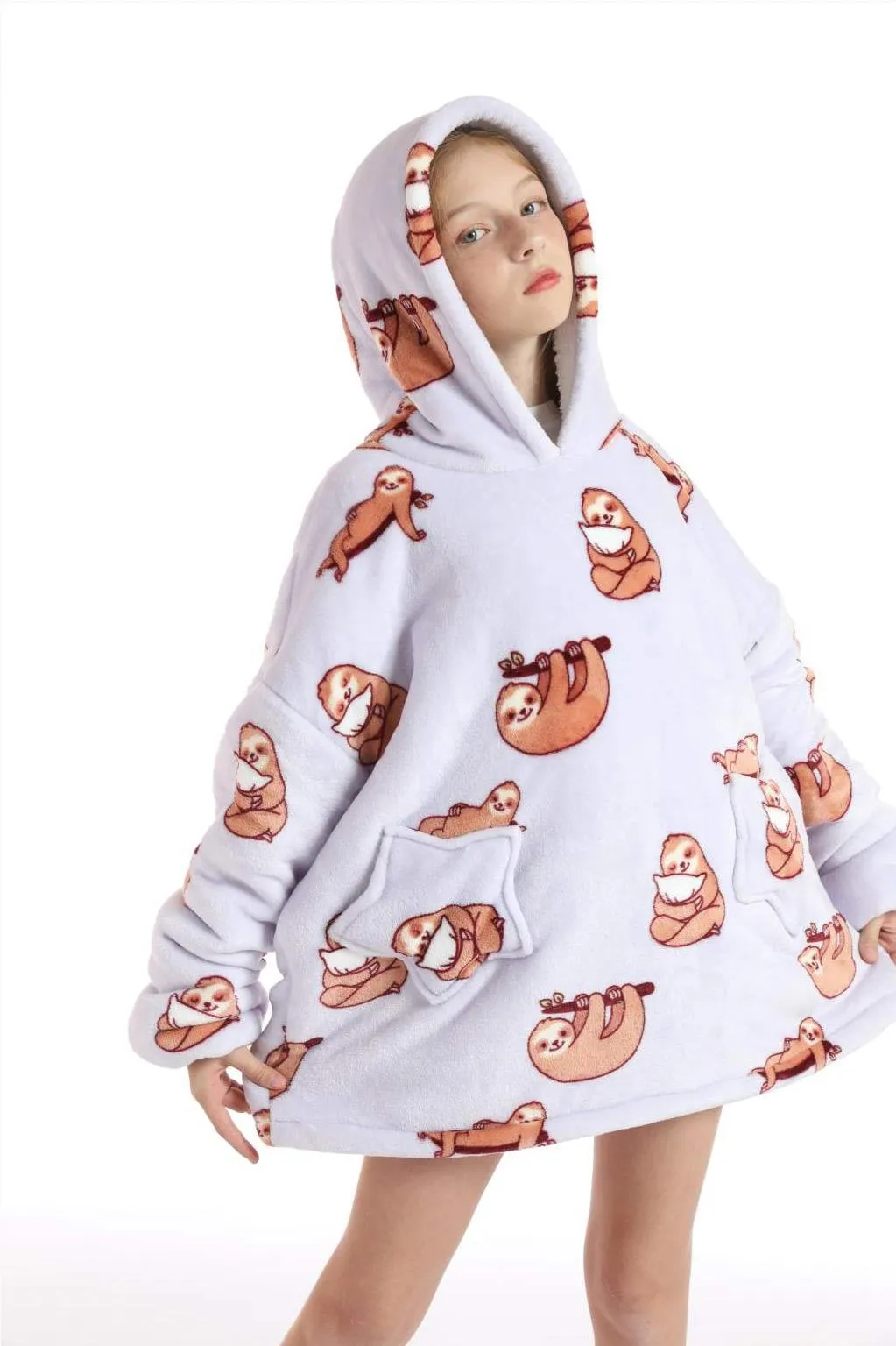 My Snuggy - Baby Sloth Oversized Blanket Hoodie