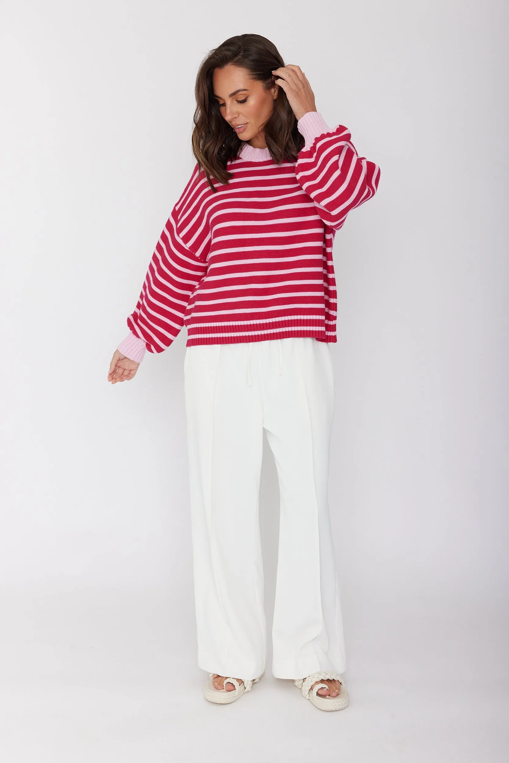 OLIVER Pink Stripe