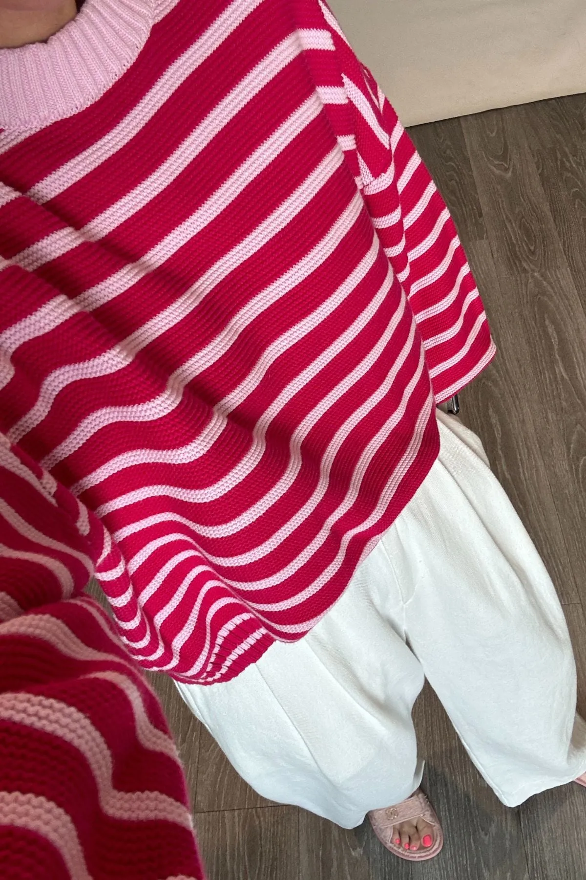 OLIVER Pink Stripe