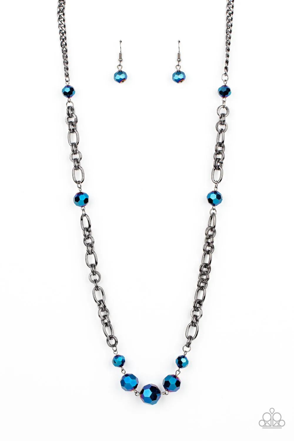 Paparazzi Prismatic Pick-Me-Up Multi Necklace & Earring Set