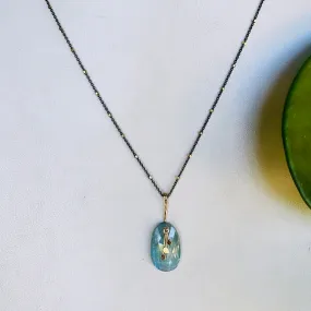 Pendulum dots aqua kyanite