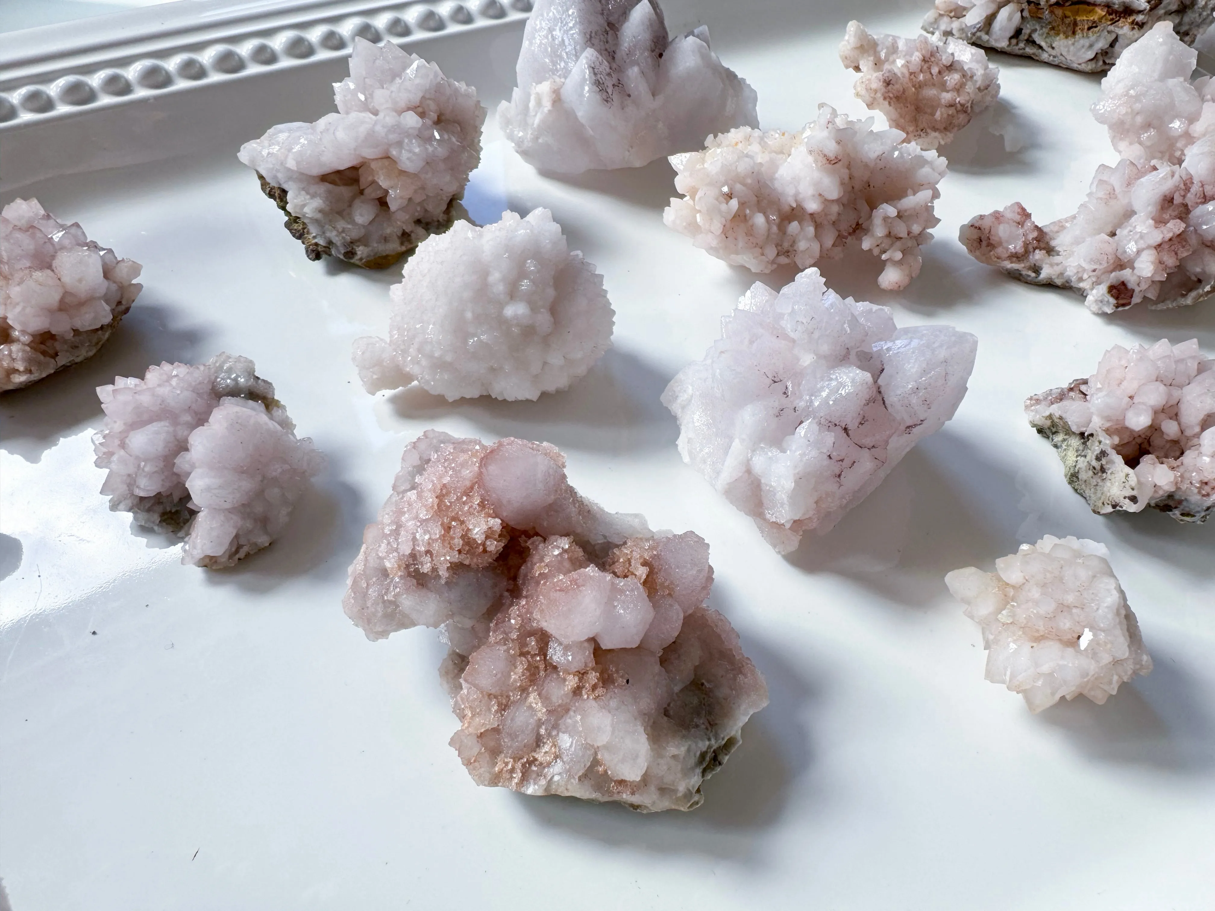 Pink Starburst Rose Quartz || Morocco