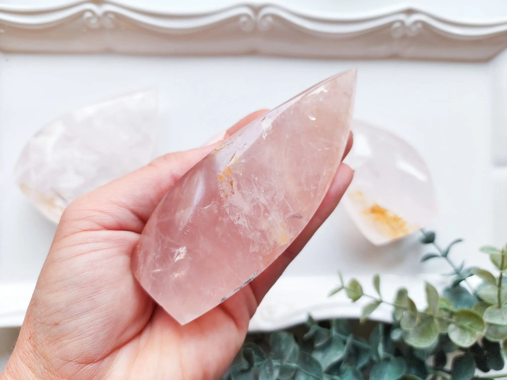 Rose Quartz Sleek Flame | Brazil